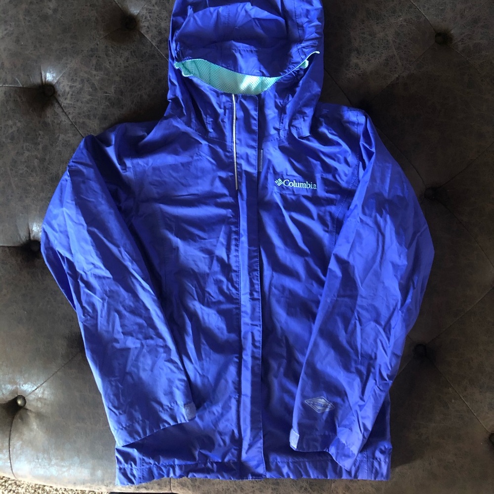 Girls Columbia Nylon and Mesh Jacket